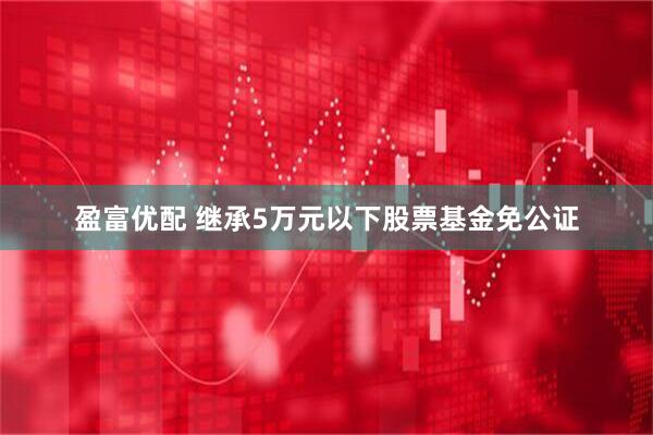 盈富优配 继承5万元以下股票基金免公证